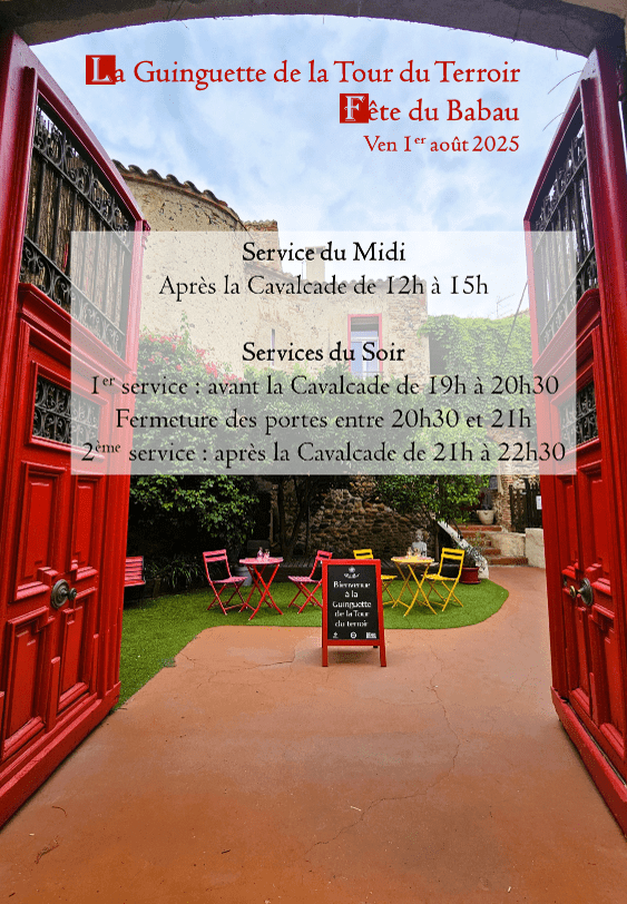 horaires-guinguette-tour-terroir-fete-babau-2025
